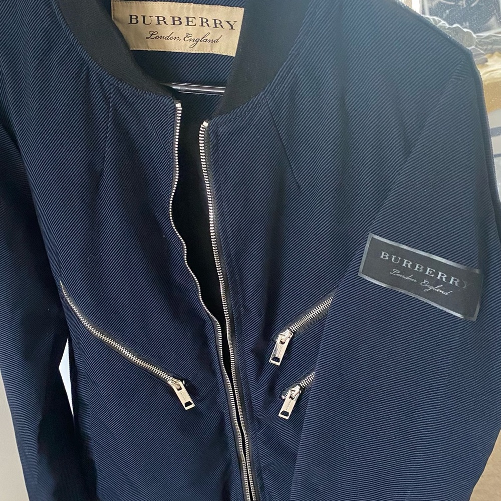 Back to school Burberry jacket.